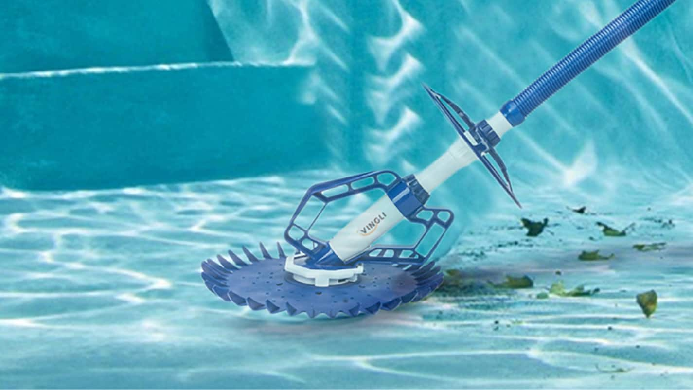 8-Piece Pool Cleaning Kit - Essential All-Season Tools.Wall Brush, Leaf Rake.... buy